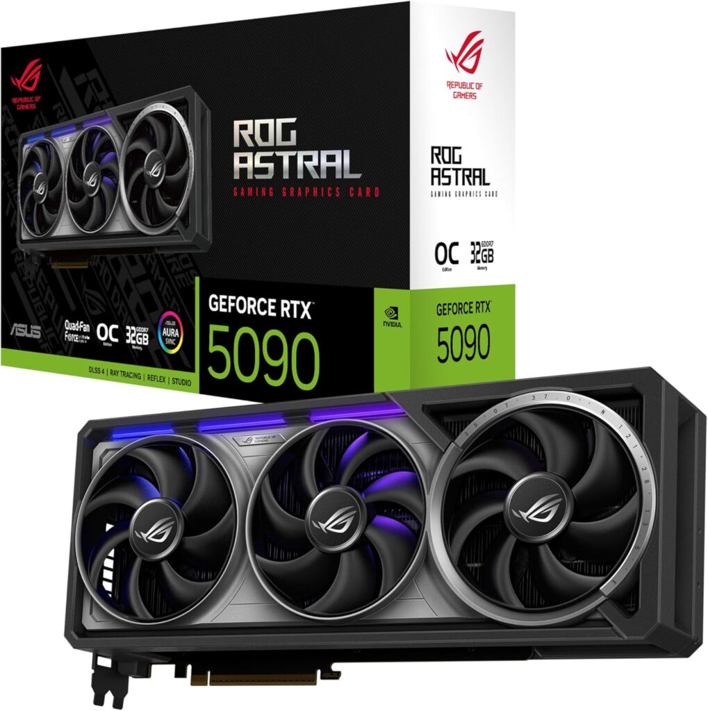 ASUS ROG Astral GeForce RTX 5090 32GB GDDR7 OC Edition Graphics Card