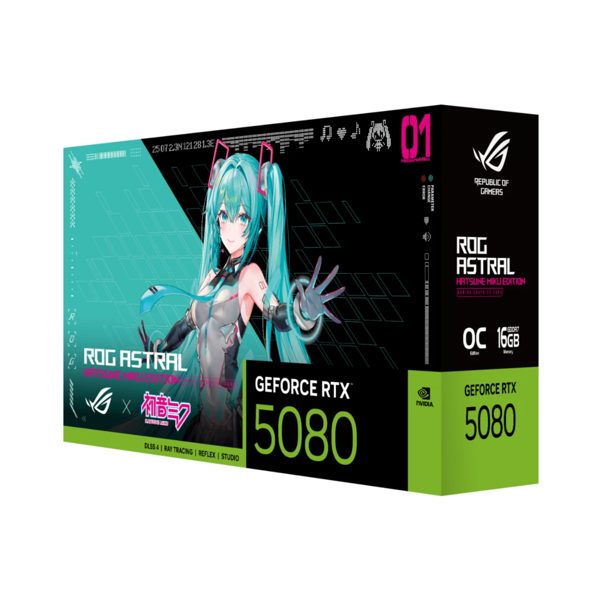 ASUS ROG Astral RTX 5080 Hatsune Miku 16GB
