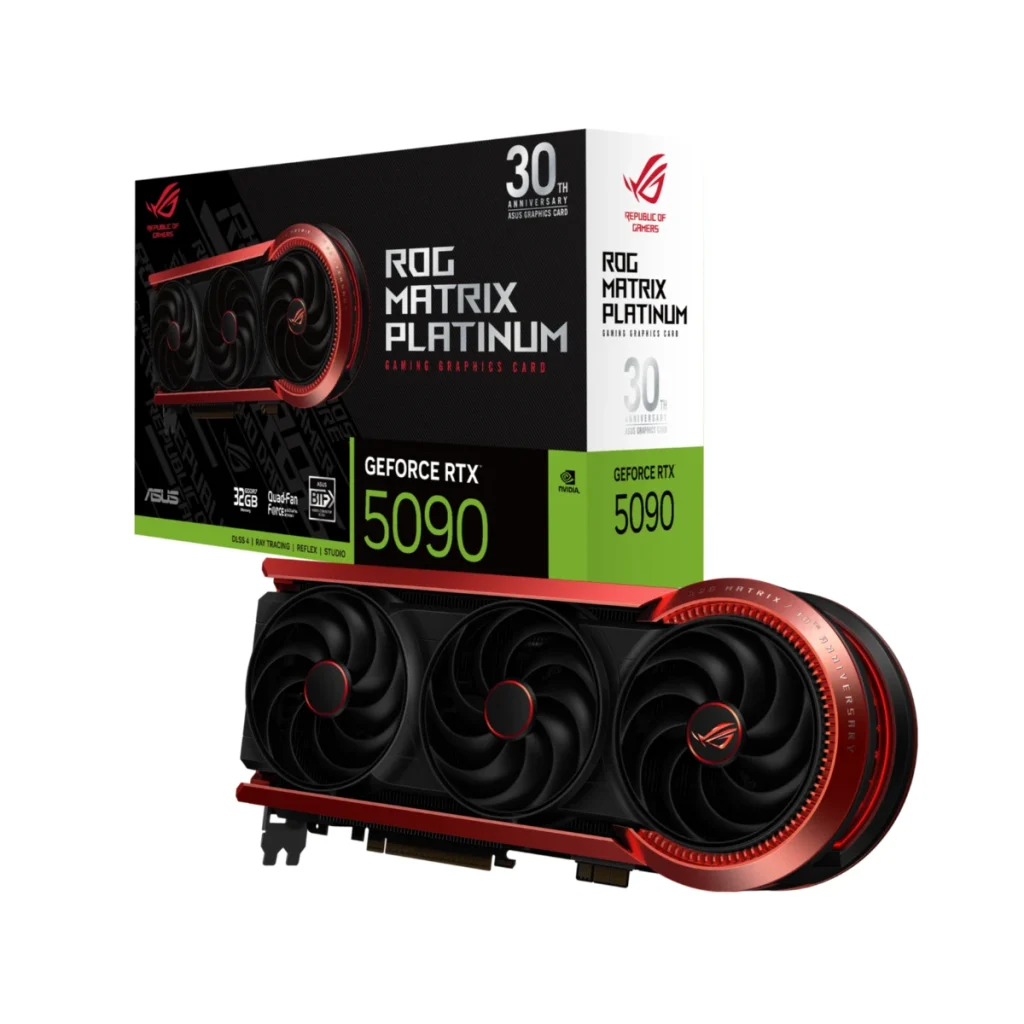 ASUS ROG Matrix Platinum GeForce RTX 5090 32GB 90YV0NF2-M0NM00 front view