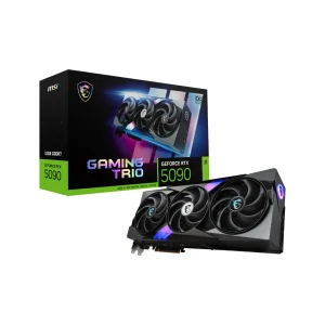 MSI GeForce RTX 5090 GAMING TRIO OC 32GB graphics card front view
