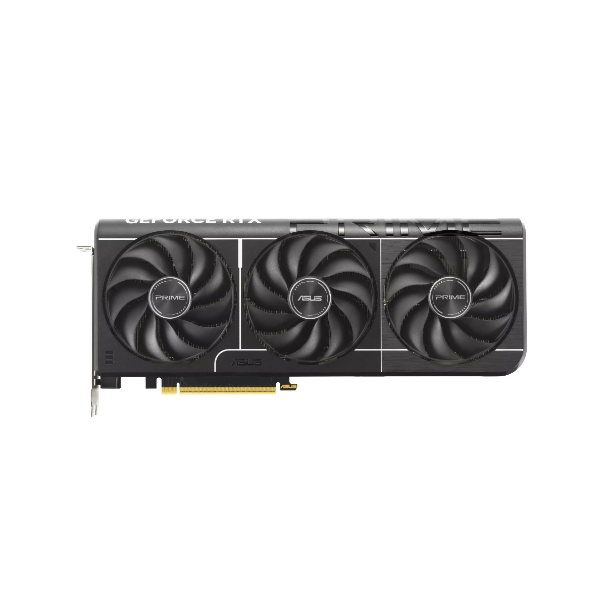 ASUS PRIME-RTX5070-O12G triple fan cooling layout